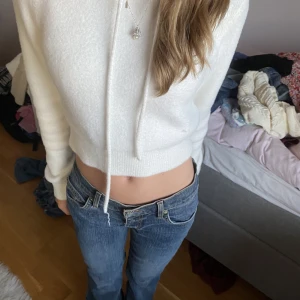 Super mysig stickad hoodie 🥰 - Jätte bra skick🥰