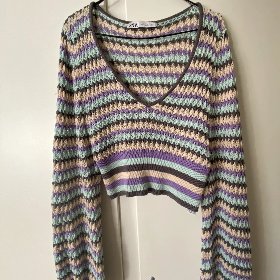 Virkad topp Zara
