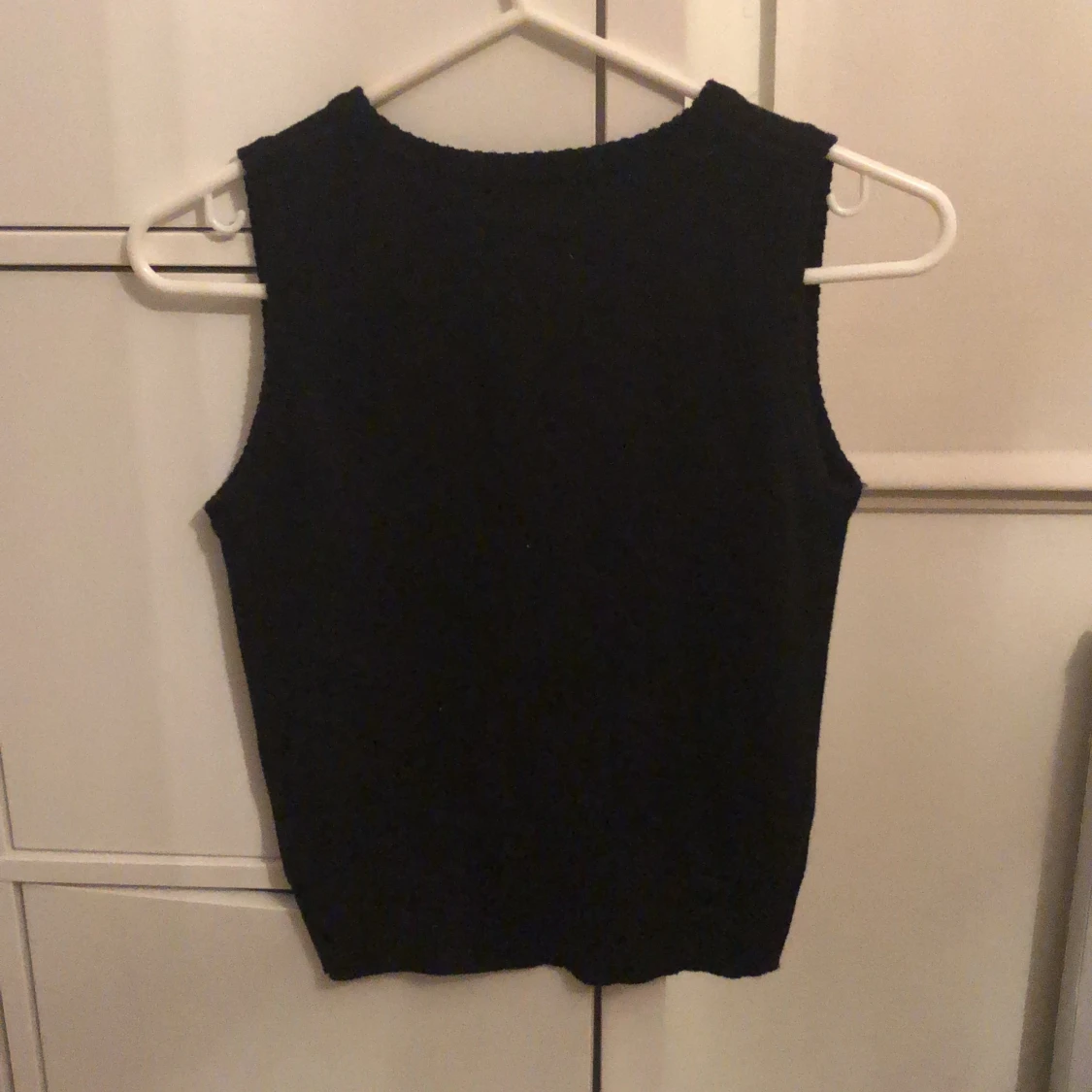 Sweater vest med strass/rhinestones  - 91