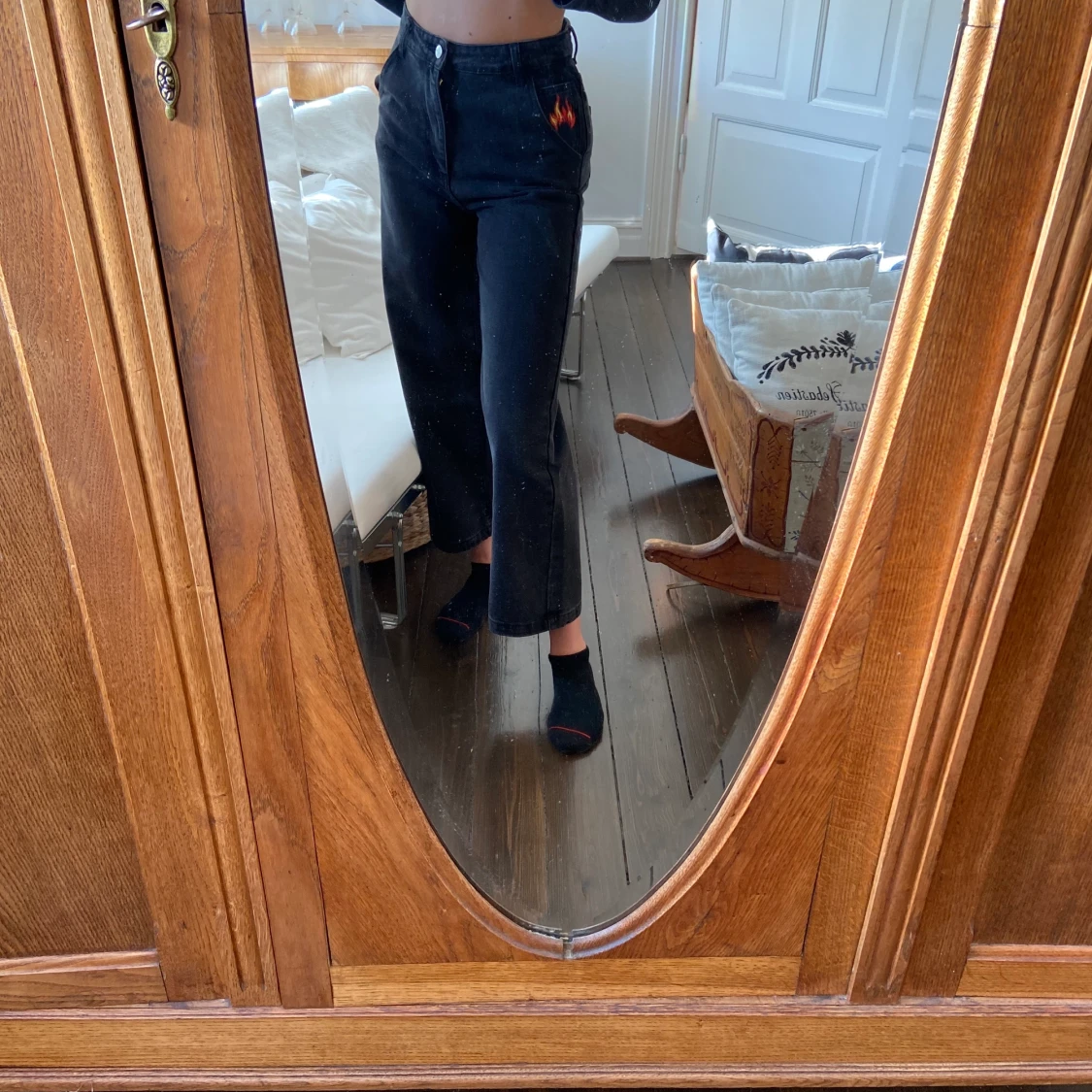 Coola byxor med eld - 91