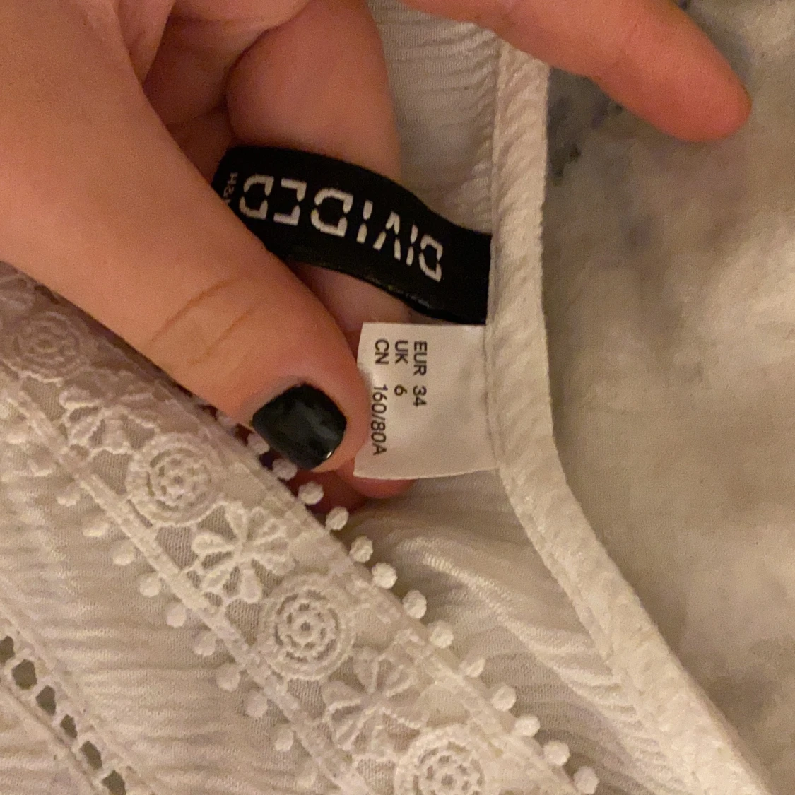 Fint linne från hm, den går typ lite över naveln - 90