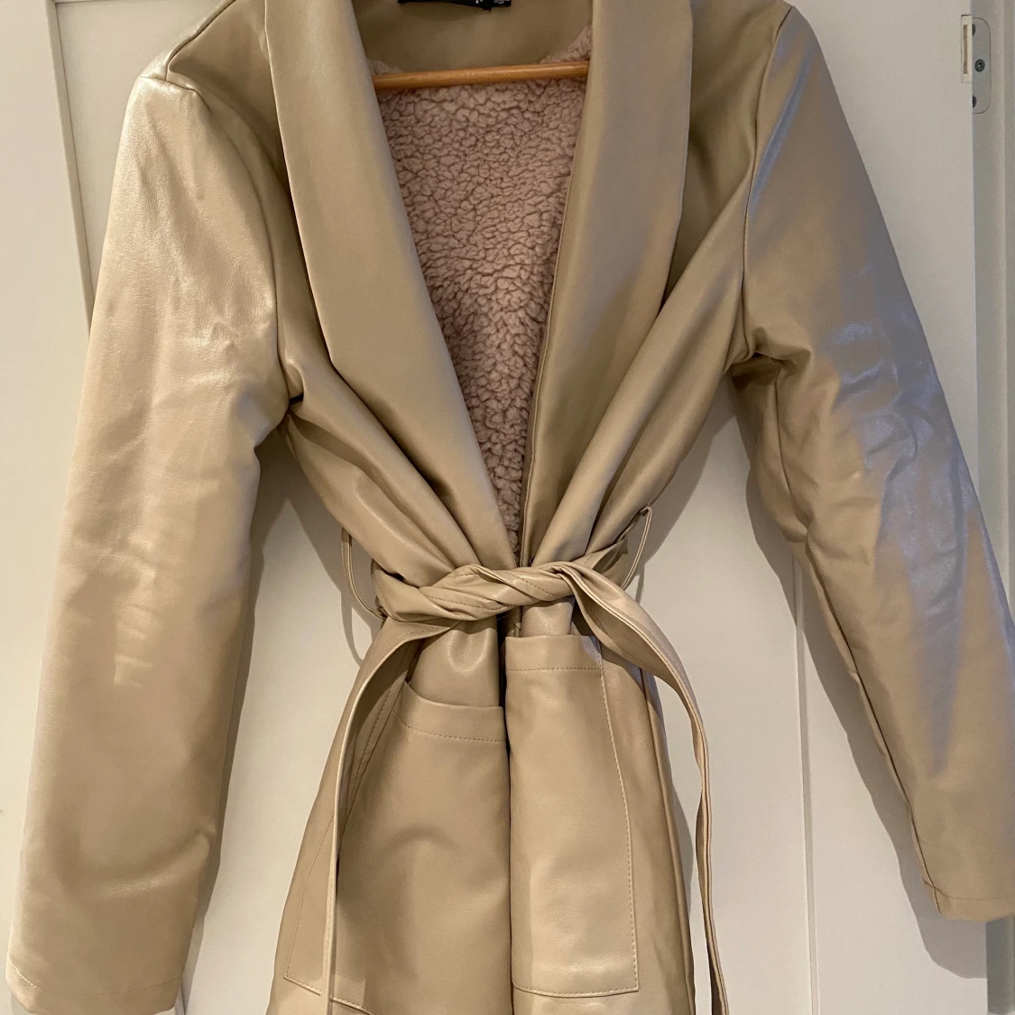 Faux leather blazer  - 91