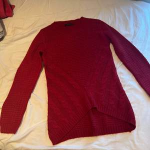 Fin röd stickad tröja i storlek l❤️