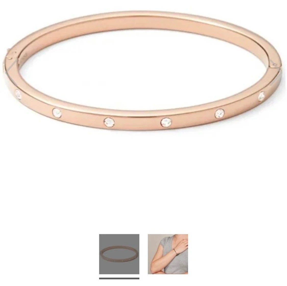 Ett jätte fint armband i rosé 