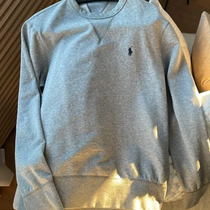 Ralph lauren tröja - Helt vanlig grå tröja från ralph lauren. Väldigt bra skick men blivit för liten för mig. Tröjan är i strl M men sitter som en s, väldigt liten i modellen. Köpare står för frakt. Nypris ca 1300kr