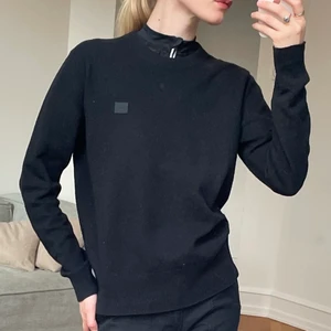 Acne uldtrøje - Uldsweater sort acne studios