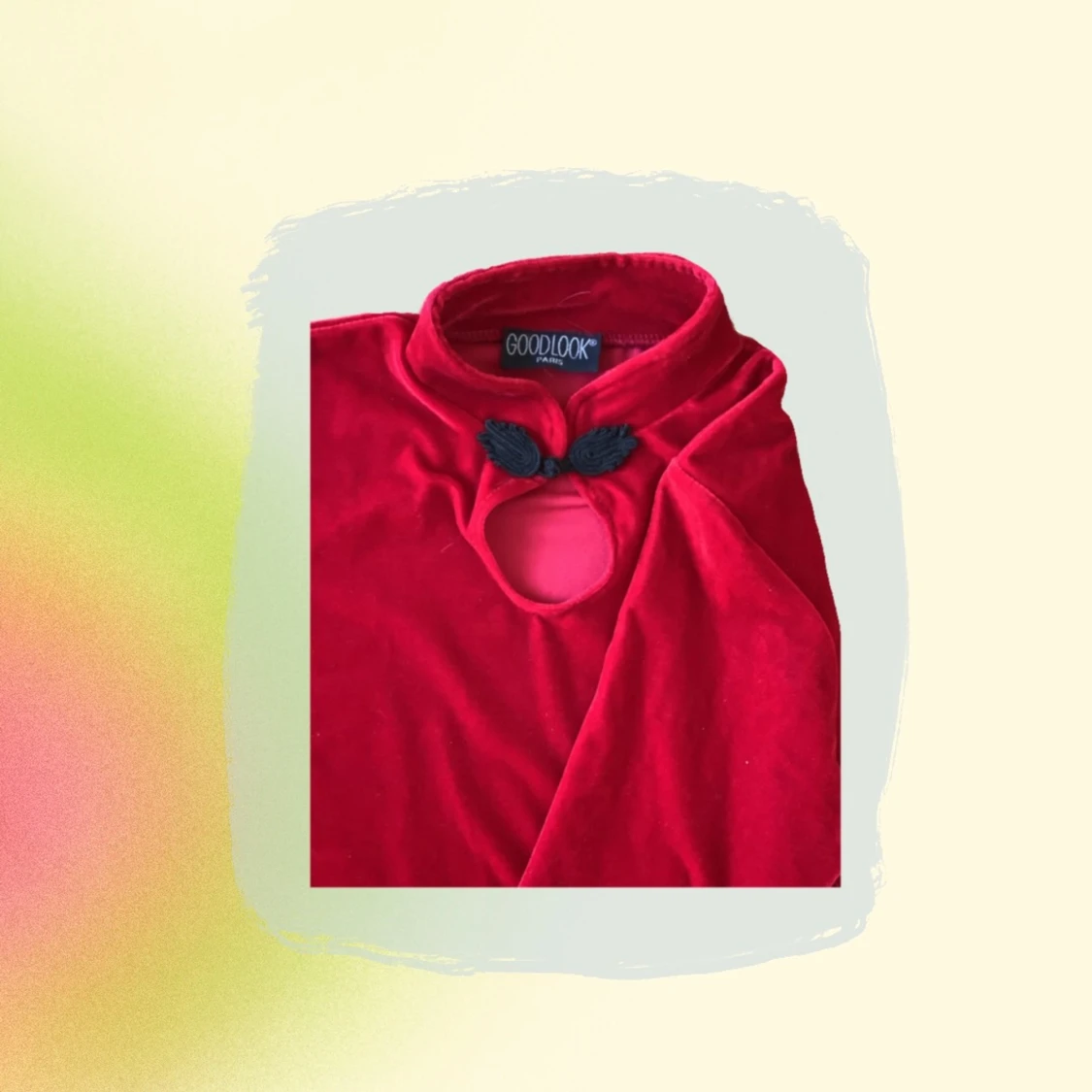 Rödvelvet långärmad - 91