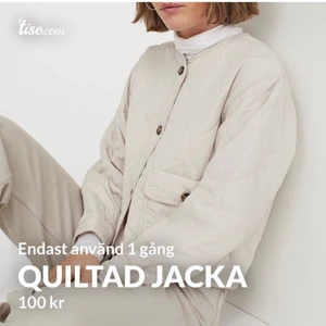 Quiltad jacka - ❤️