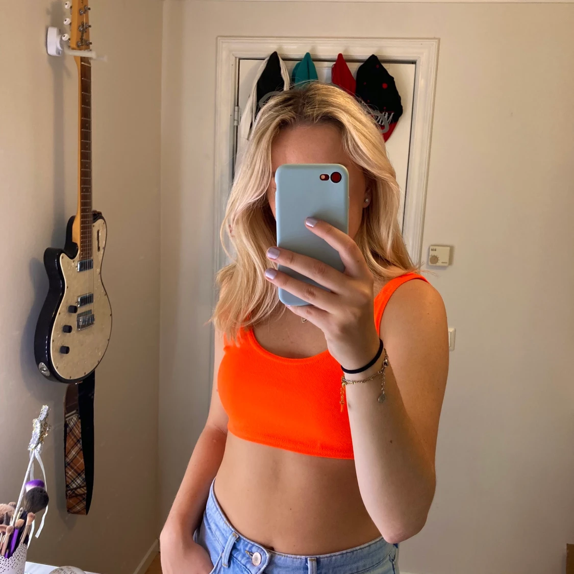 Orange Neon Topp strl 36