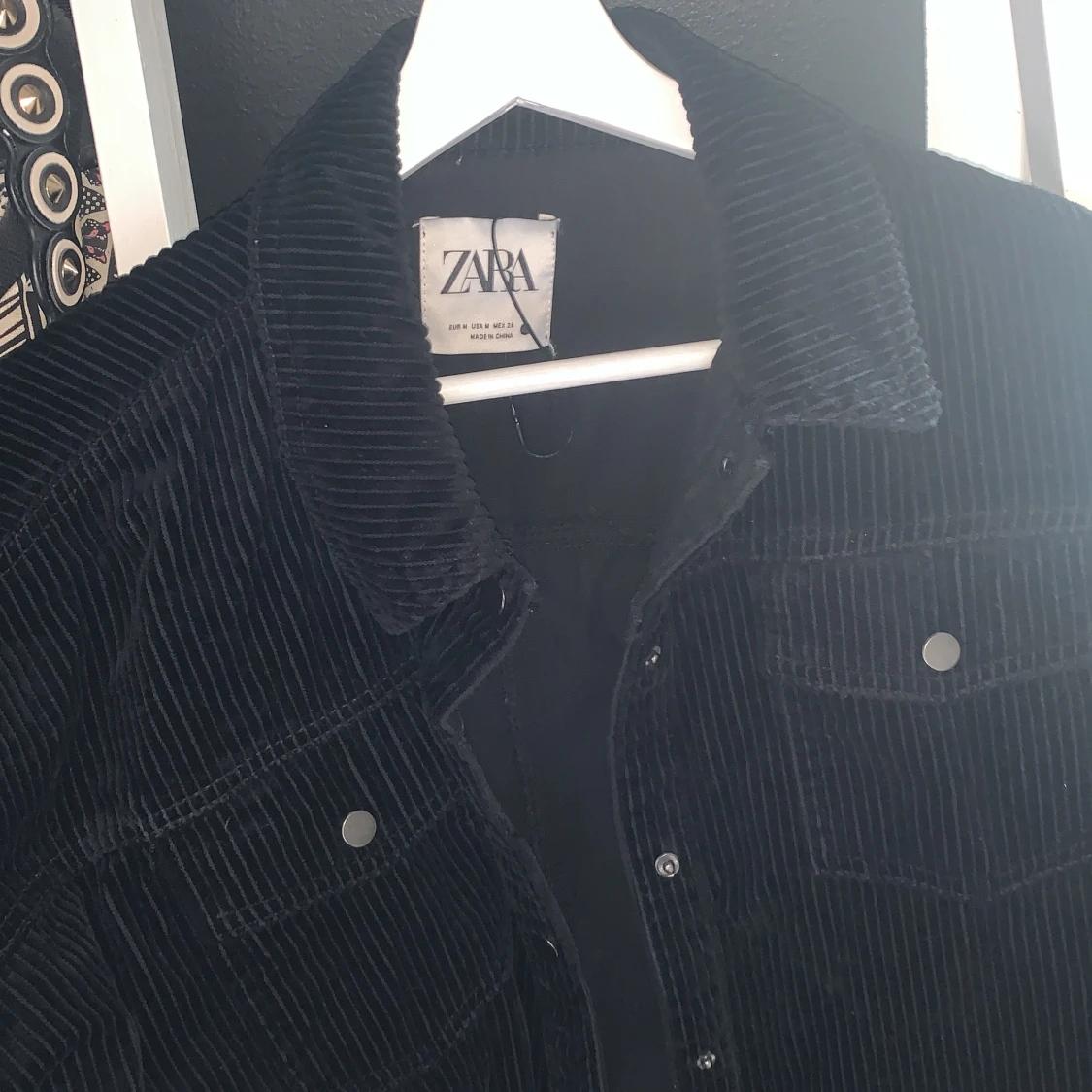 Svart manchesterjacka zara  - 90