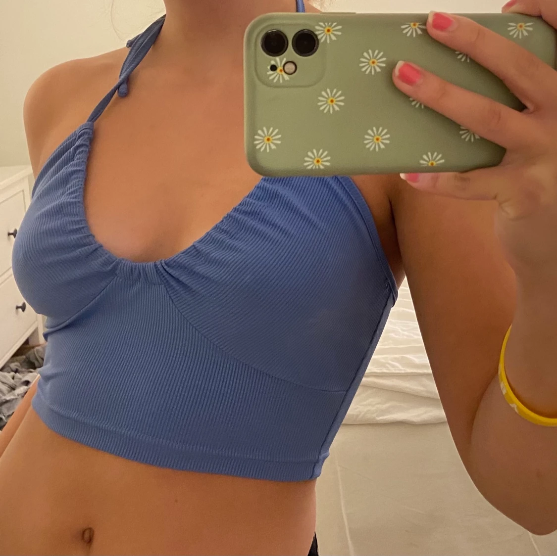 Halterneck topp - 90