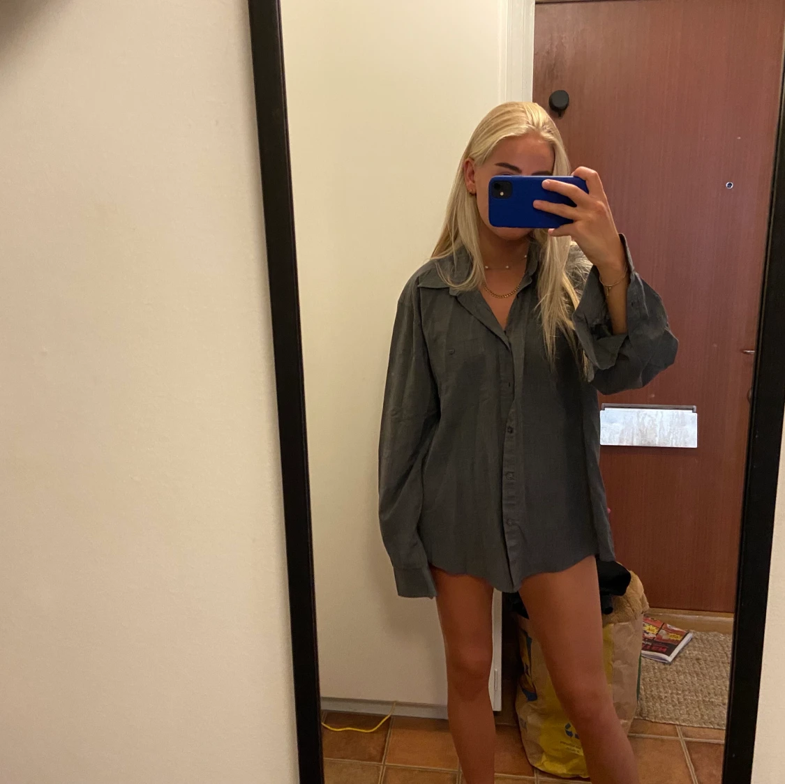 Thrifted skjorta - 90