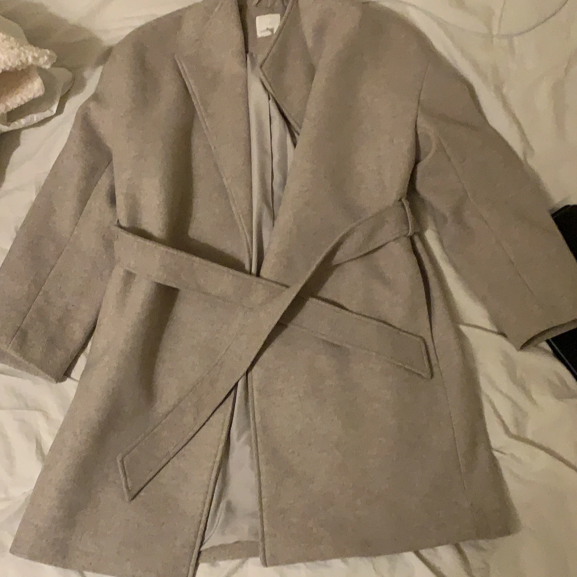 Beige oversized kappa