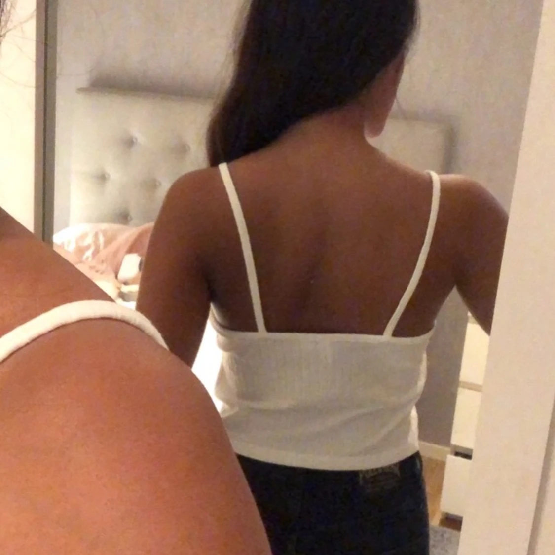 Oanvänt vitt linne - 90