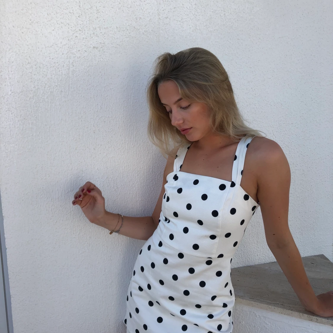 Prickig miniklänning