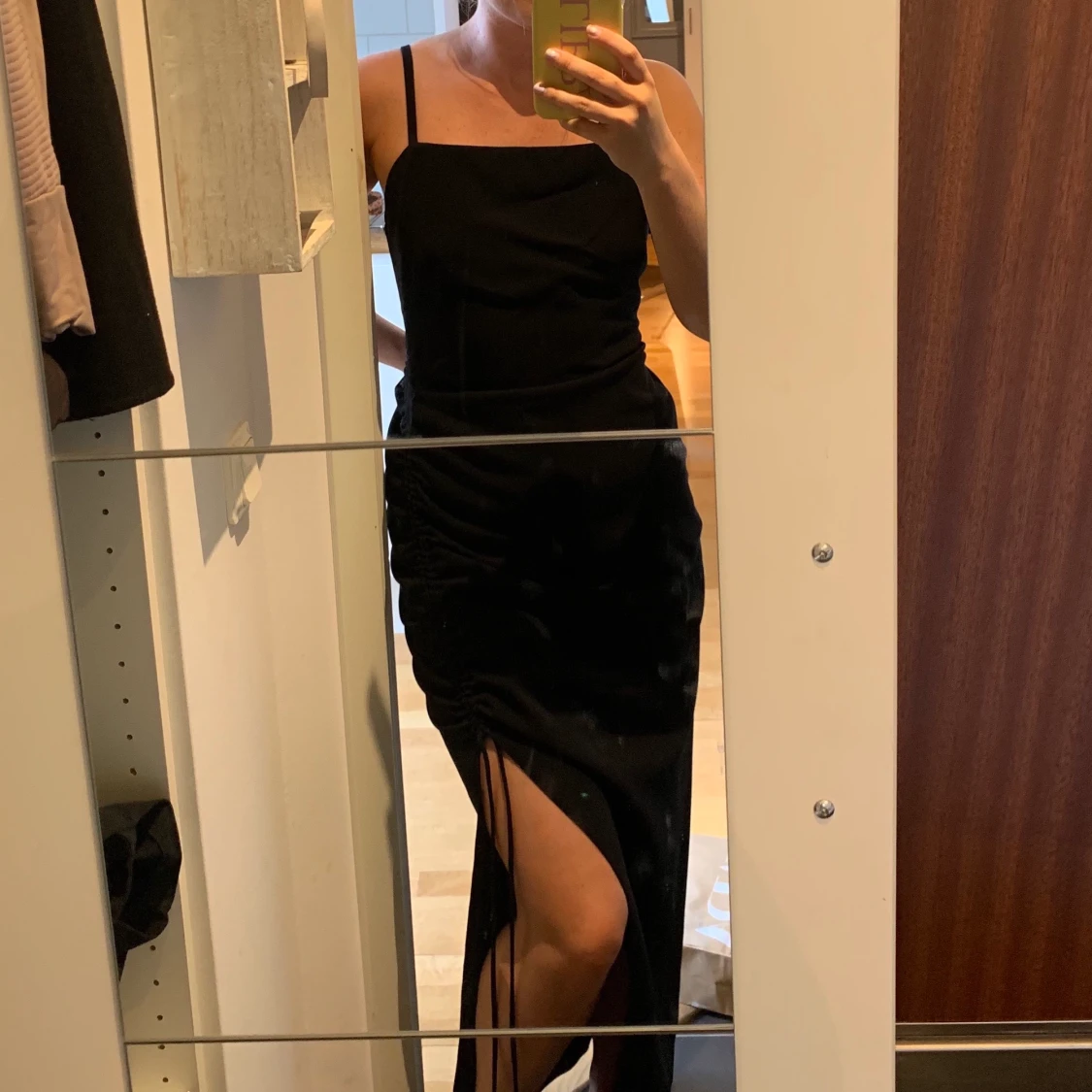 Zara svart långklänning  - 90