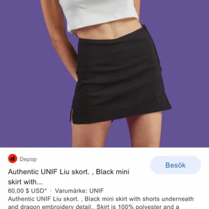 UNIF - Intressekoll på denna unif-kjol. Köptes väldigt dyrt +tull så sträcker mig inte under 500 <3 Men otroligt mjuk och perfekt bas-plagg