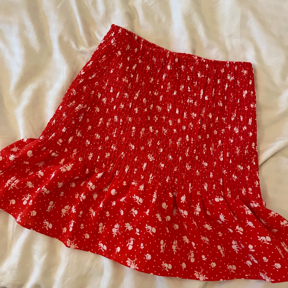 Mönstrad Volangkjol