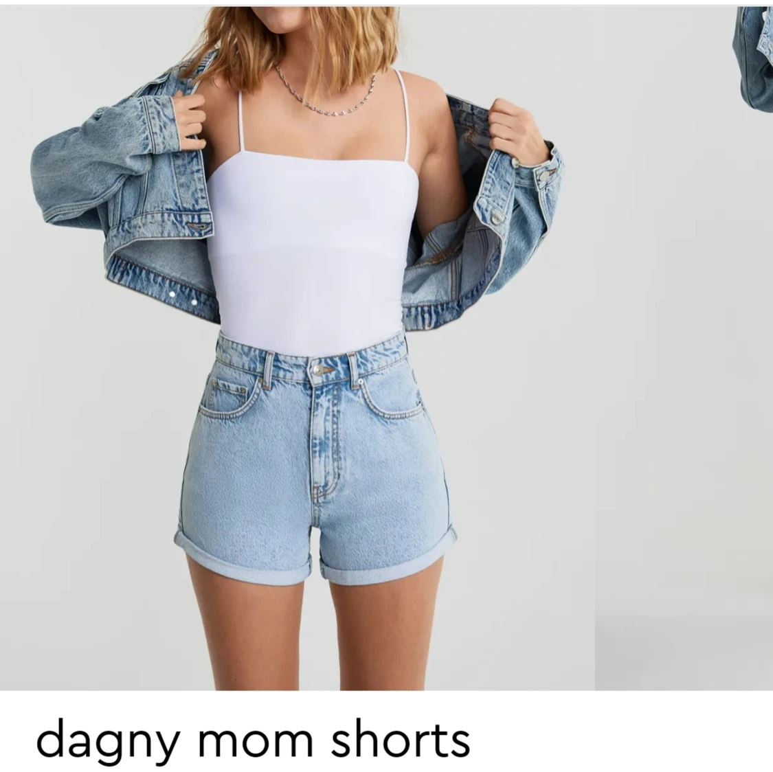 Dagny mom jeans shorts str 38 - 91
