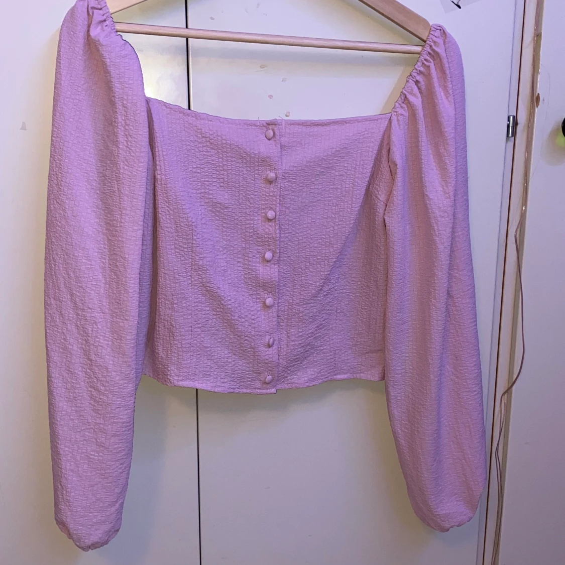 Pastel purple blouse