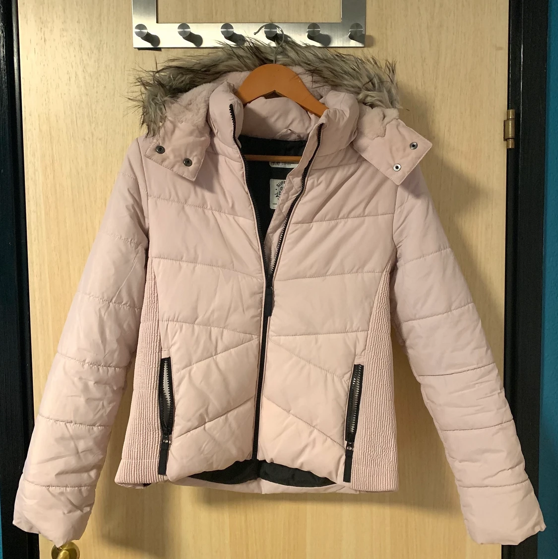 Ljusrosa superhärlig vinterjacka