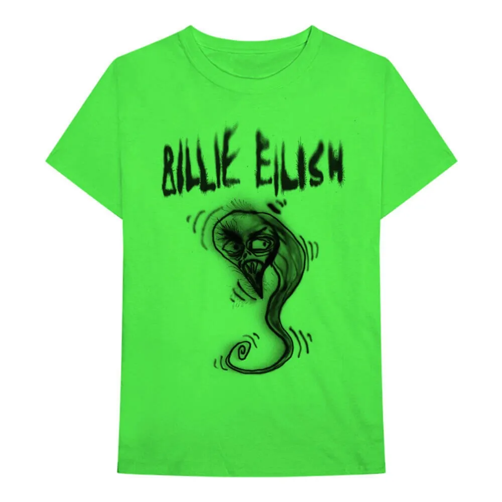 Dags att sälja min Billie Eilish tröja, som idag är ganska svår att få tag på. Köpte den 2019 efter ”When we all fall asleep, where do we go?” albumet släpptes. Tröjan är limegrön i storlek S. Jag köpte den på den officiella hemsidan för Billie Eilish merch :). T-shirts.