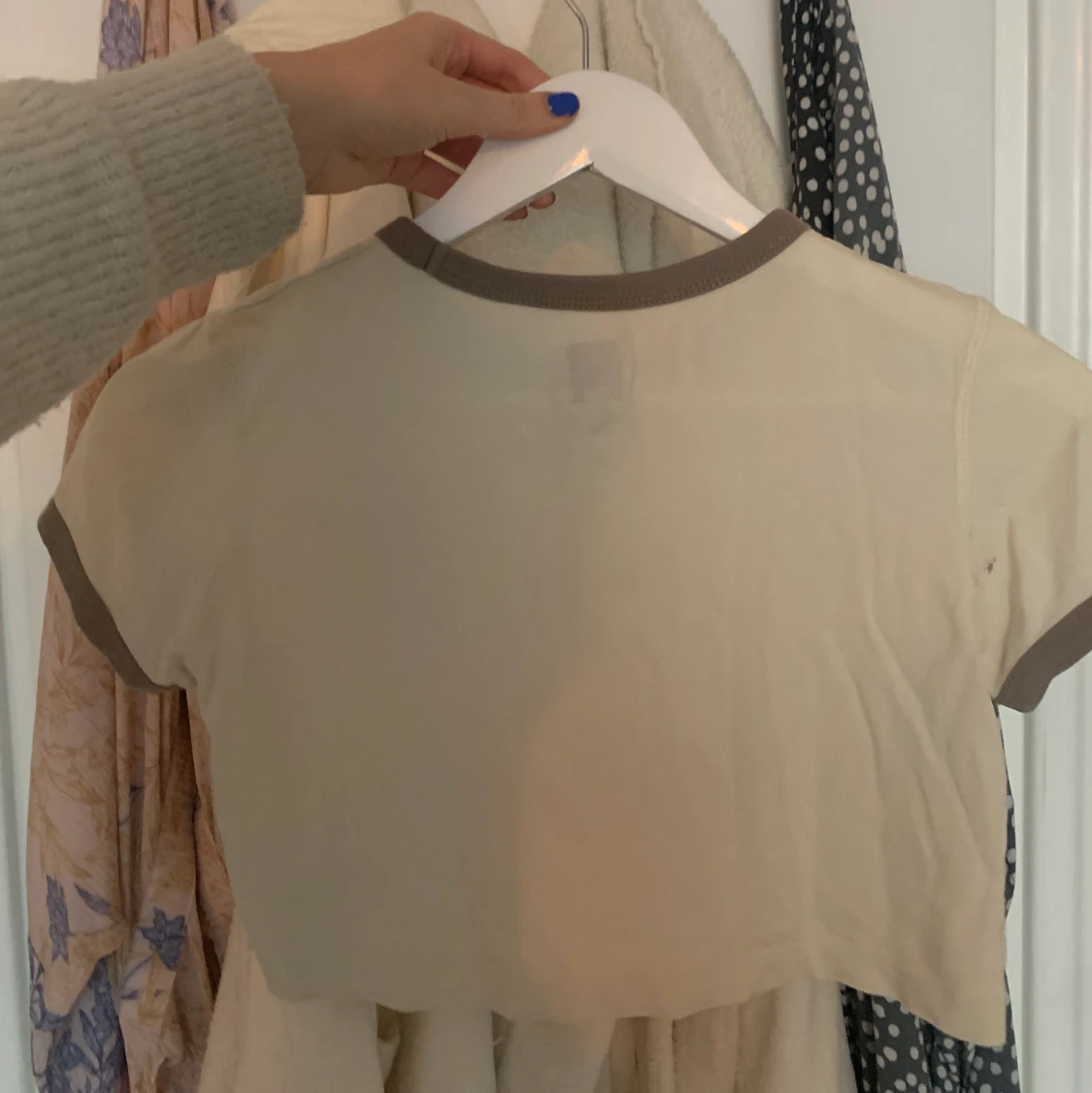 Lee croppad T-shirt  - 90