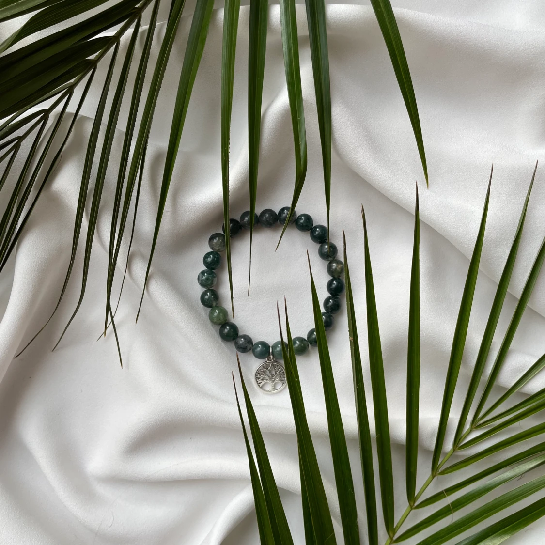 Stenpärlarmband - mot ångest - 90