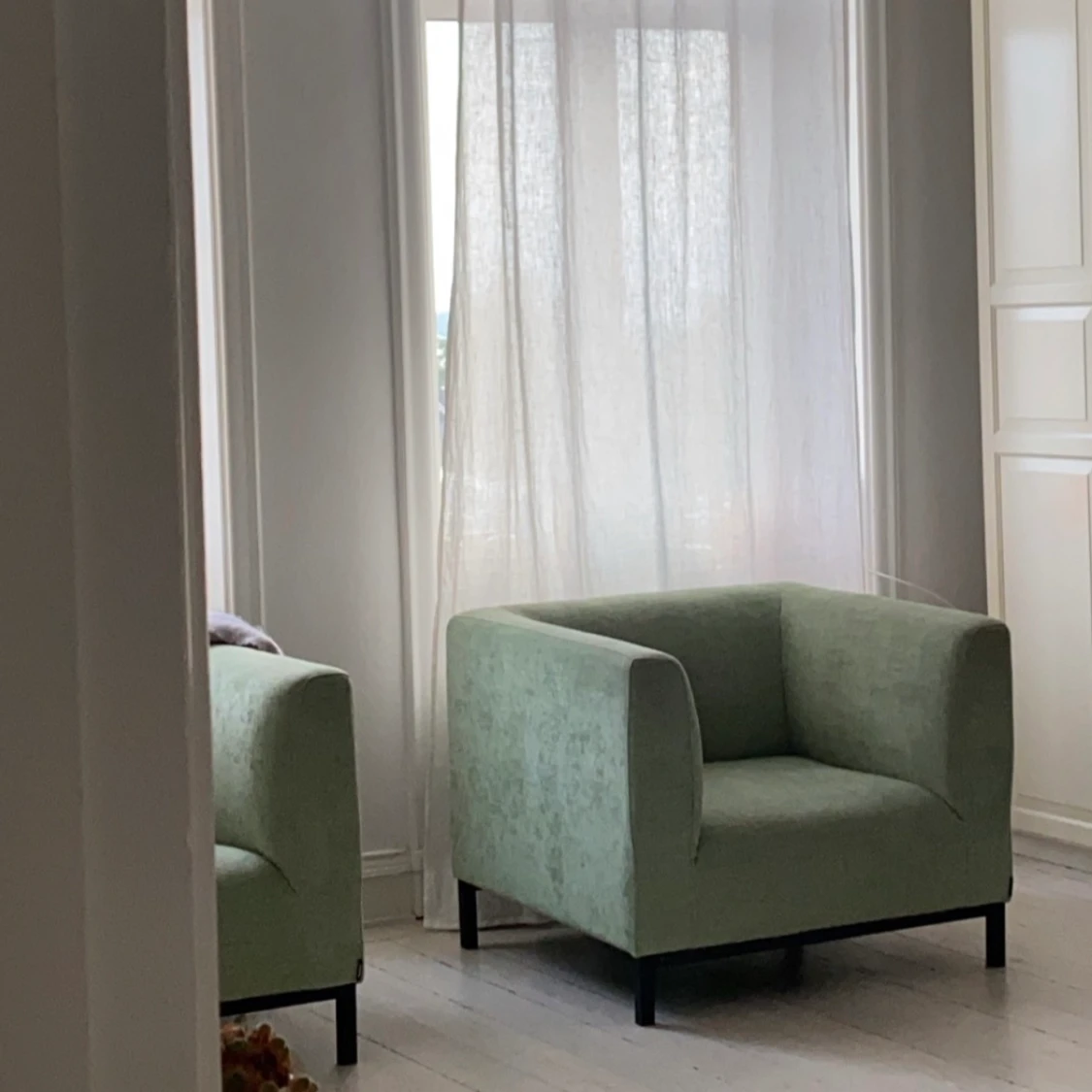 Fåtöljer i grönt