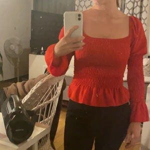 Röd topp - Röd topp storlek s