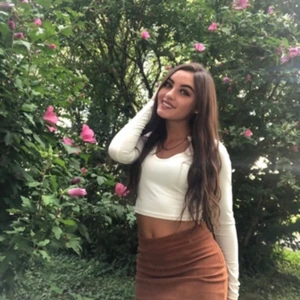 Brown mini skirt  - Runs short, tight and elegant! Size M