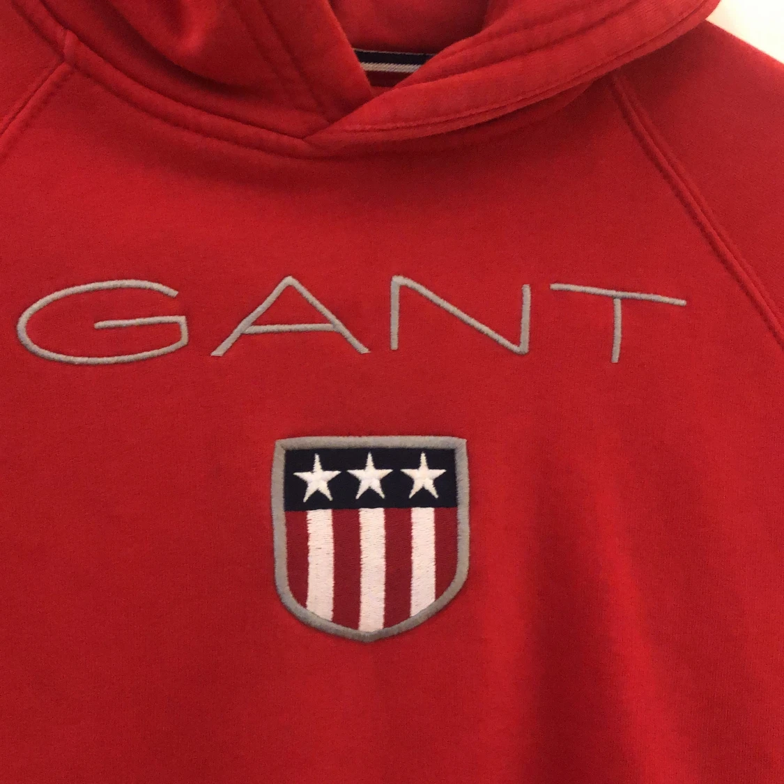 Röd gant hoodie S - 90