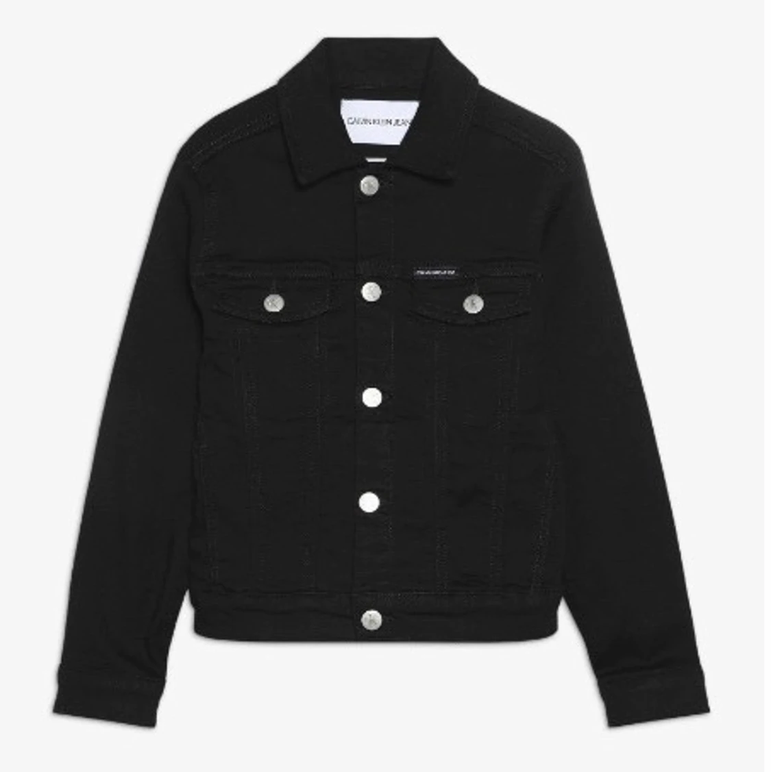 Calvin Klein jeansjacka med tryck - 90