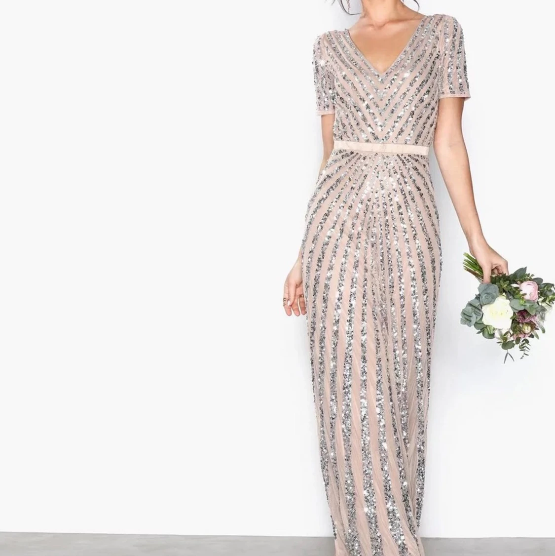 Maxiklänning från Zalando, storlek 38.  - 90