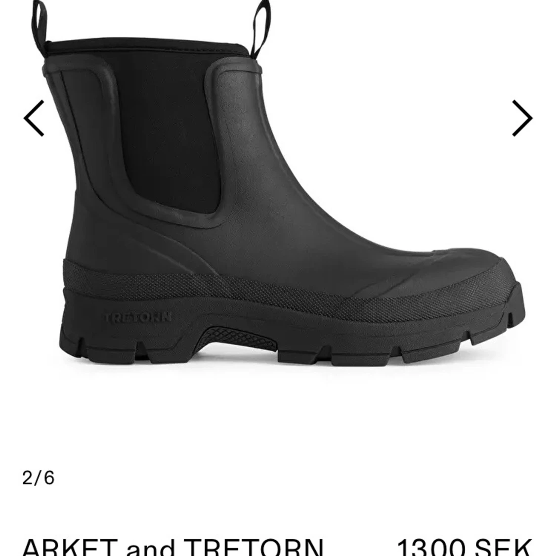 Tretorn x Arket rubber boots 39/40 - 90