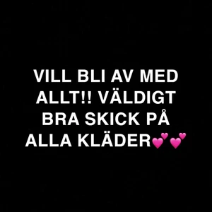 KÖÖÖP - Vill bli av med allt, allting i så bra skick!!