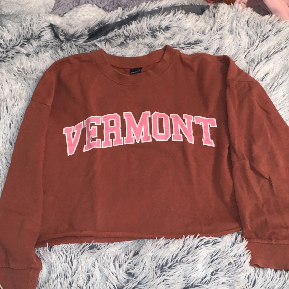 Sweatshirt med text  - 90