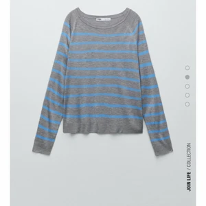 Randig tröja  - Säljer min nästan helt oanvända tröja från zara. Använd max 2 gånger och är mycket bra skick. Storlek S. Om fler är intresserade blir det budgivning.