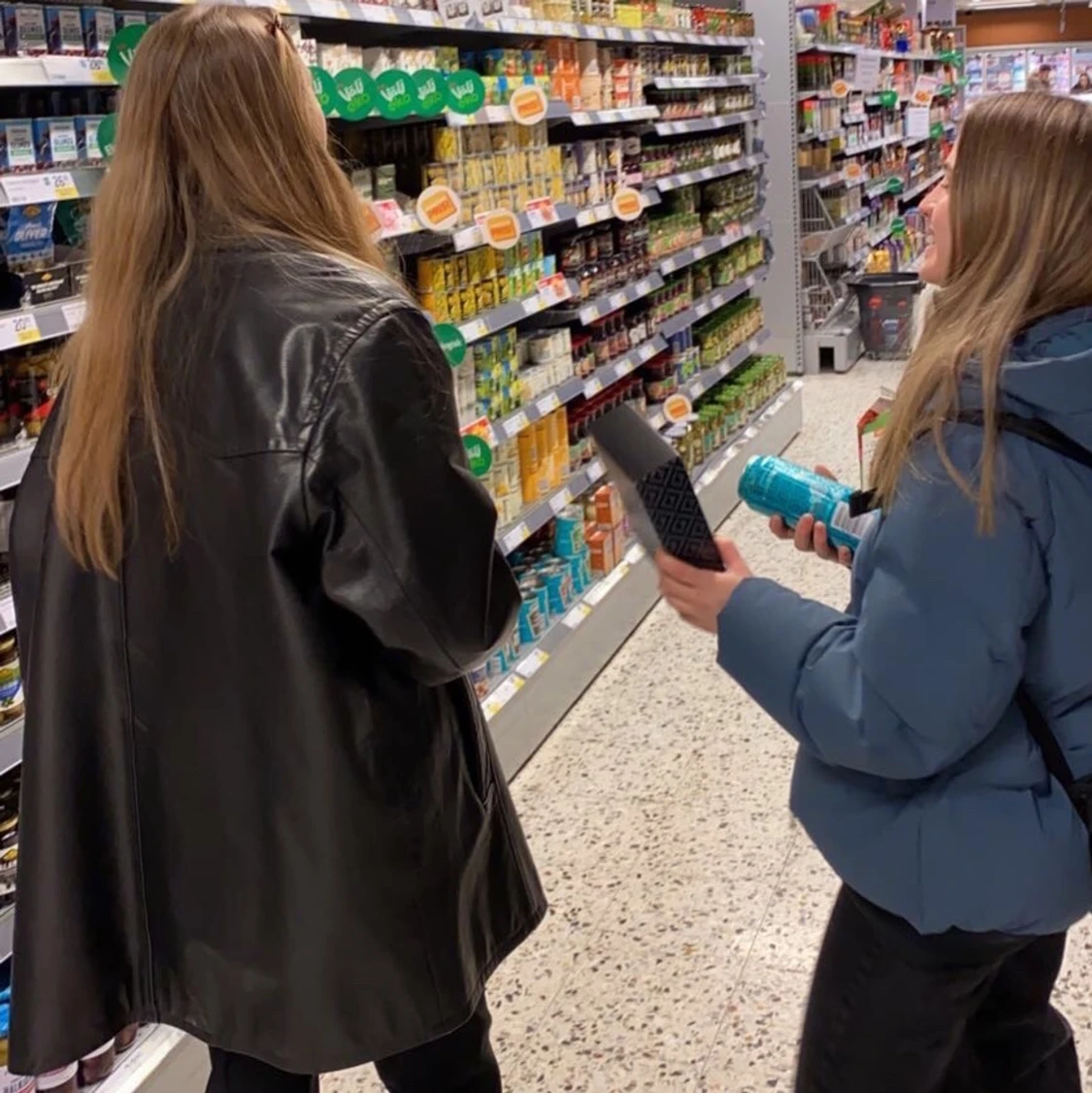 Vintage läderjacka  - 91