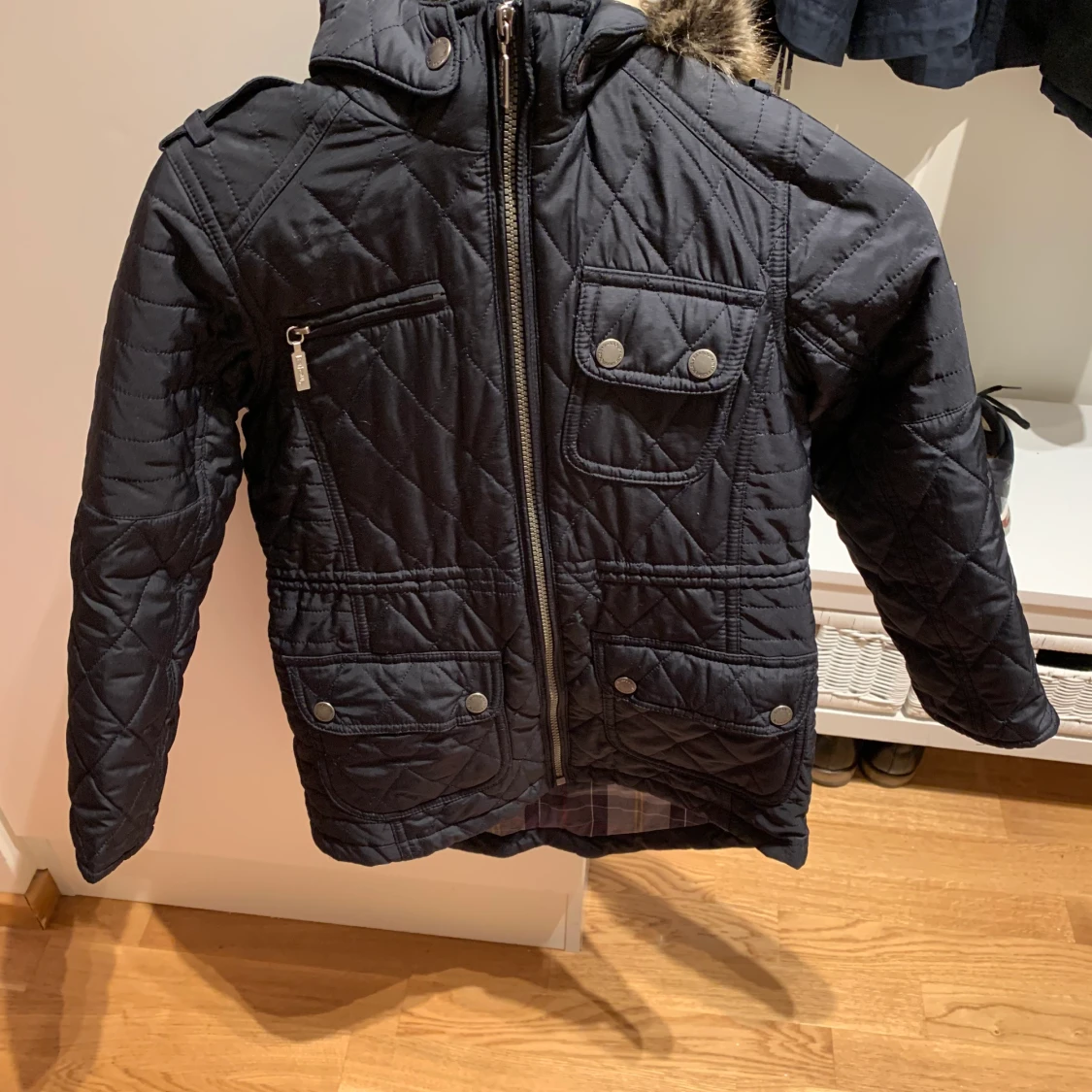 Barbour höstjacka junior mörkblå 