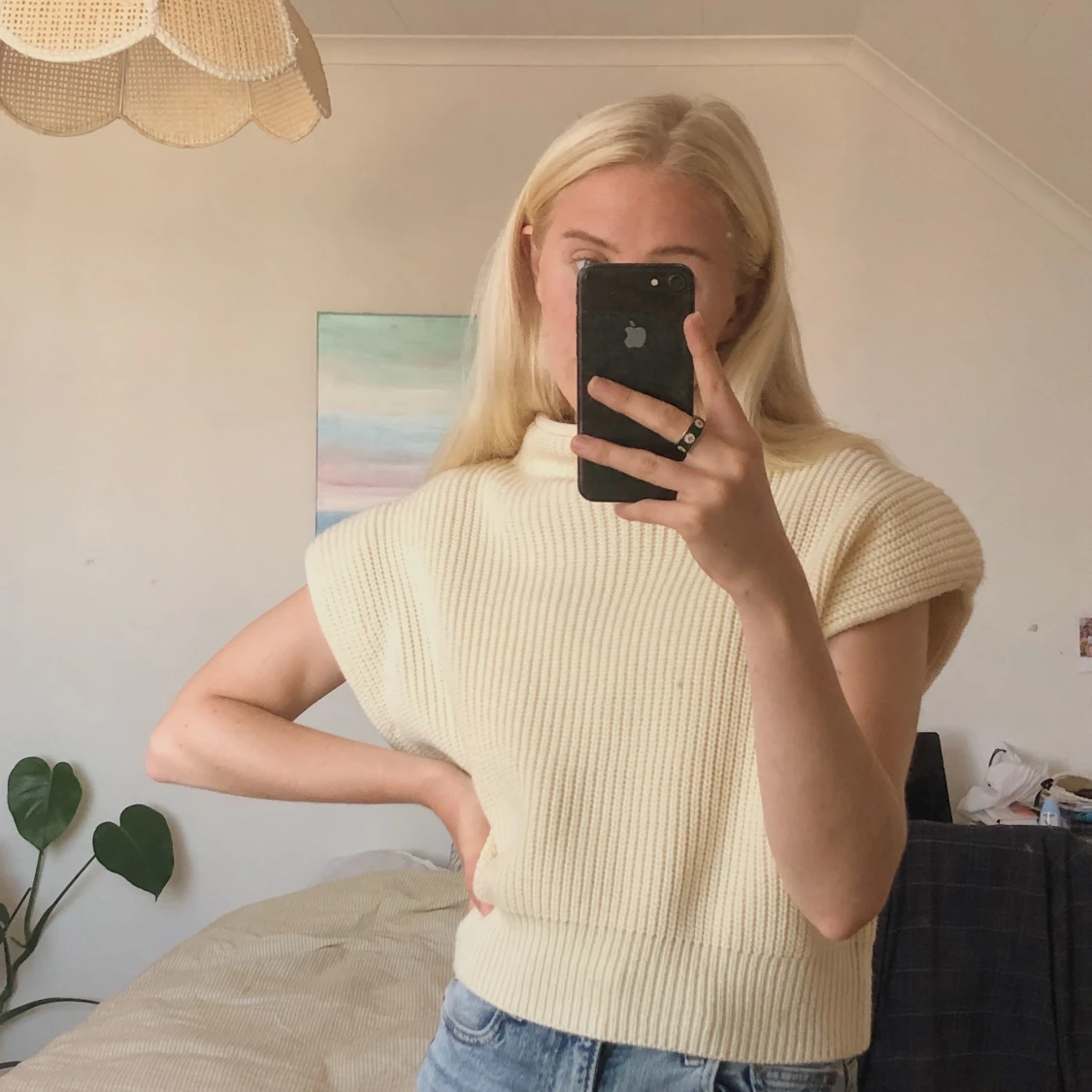 Stickad väst!! - 90