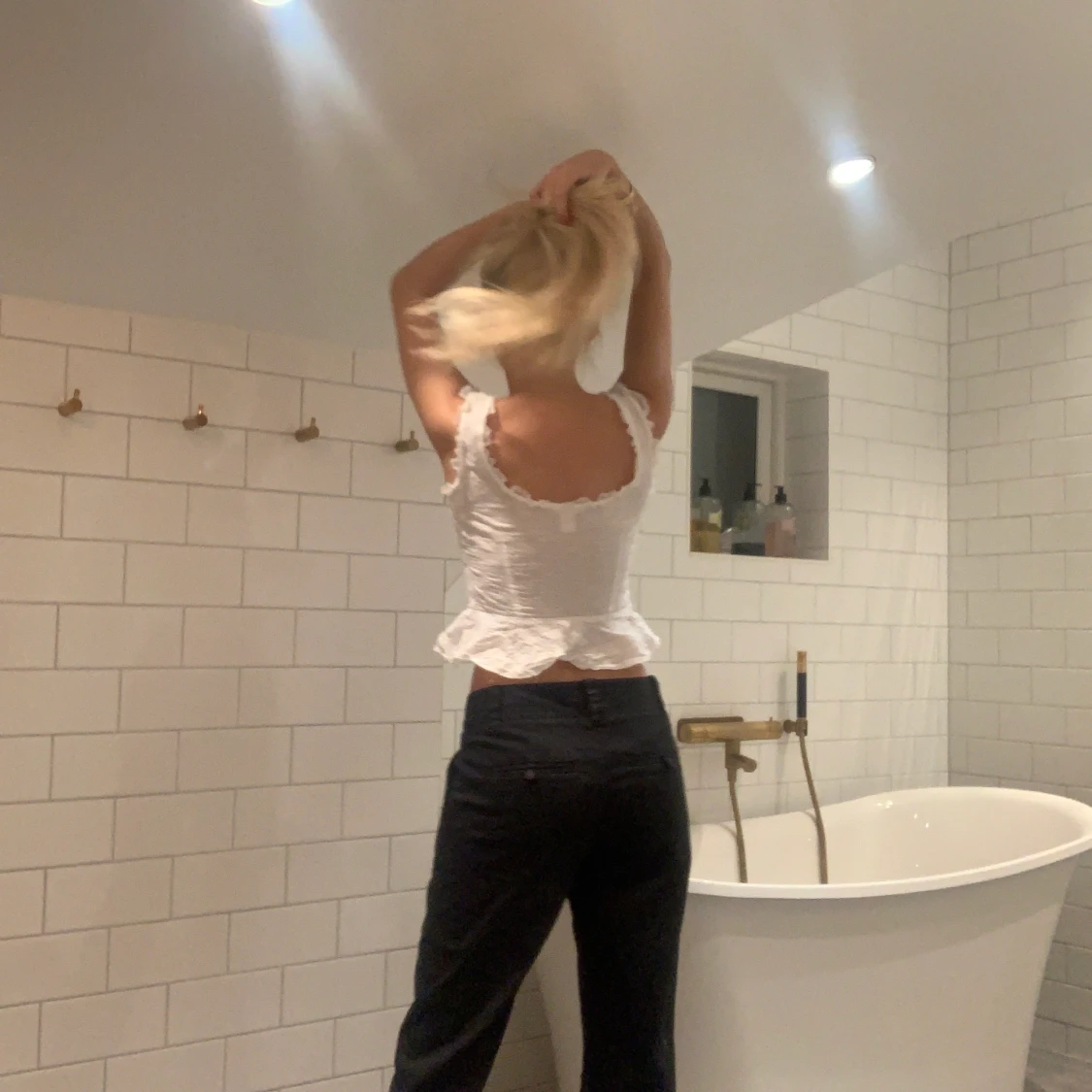 Lågmidjade kostymbyxor! - 90