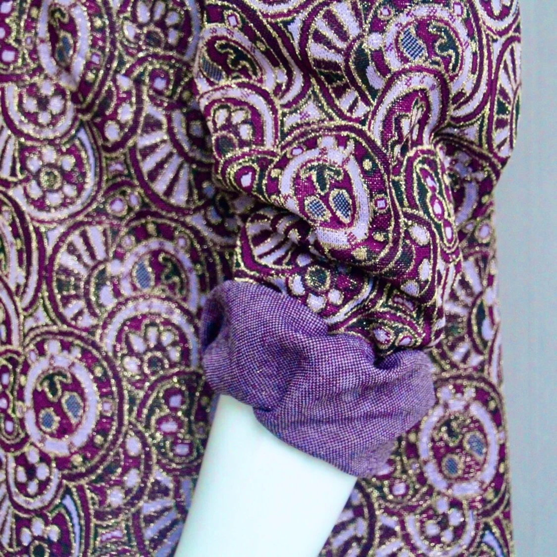 Mönstrad jacka/klänning - 91