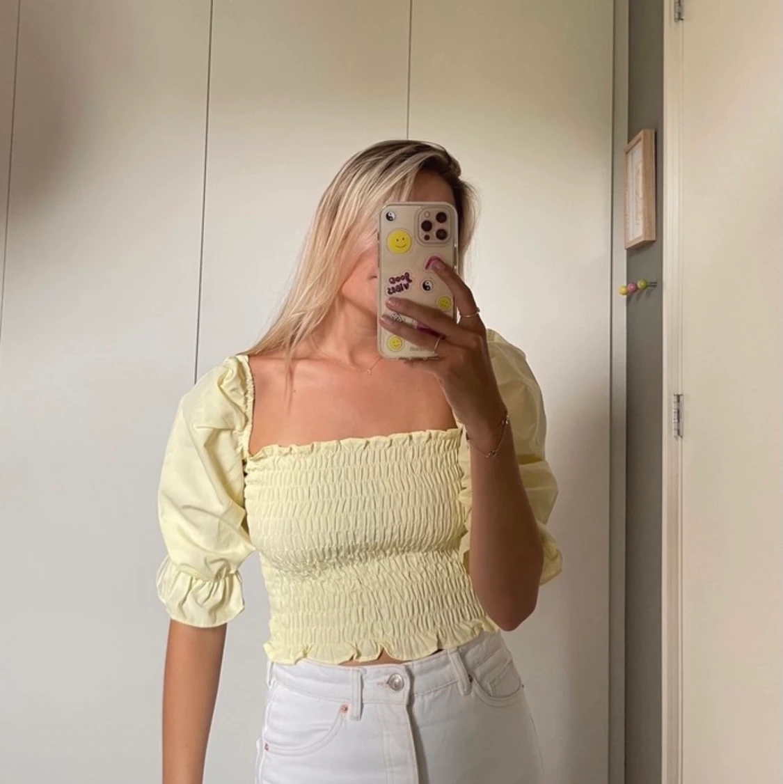 Top with puffy sleeves - 90