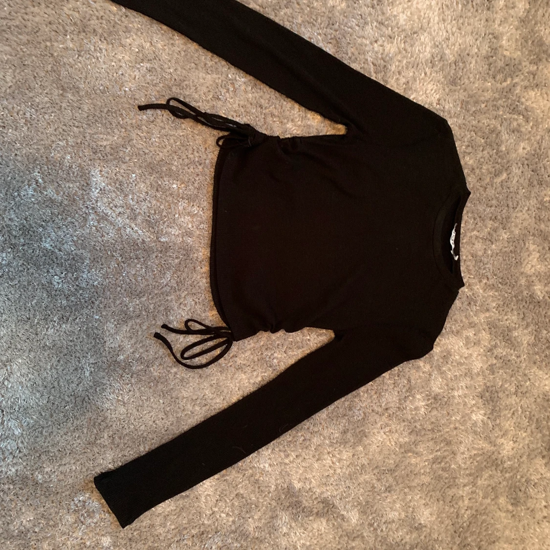 Superfin svart tröja 