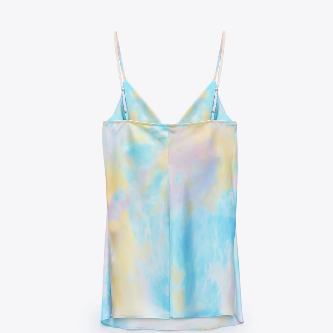 tie dye camisole top zara - 91