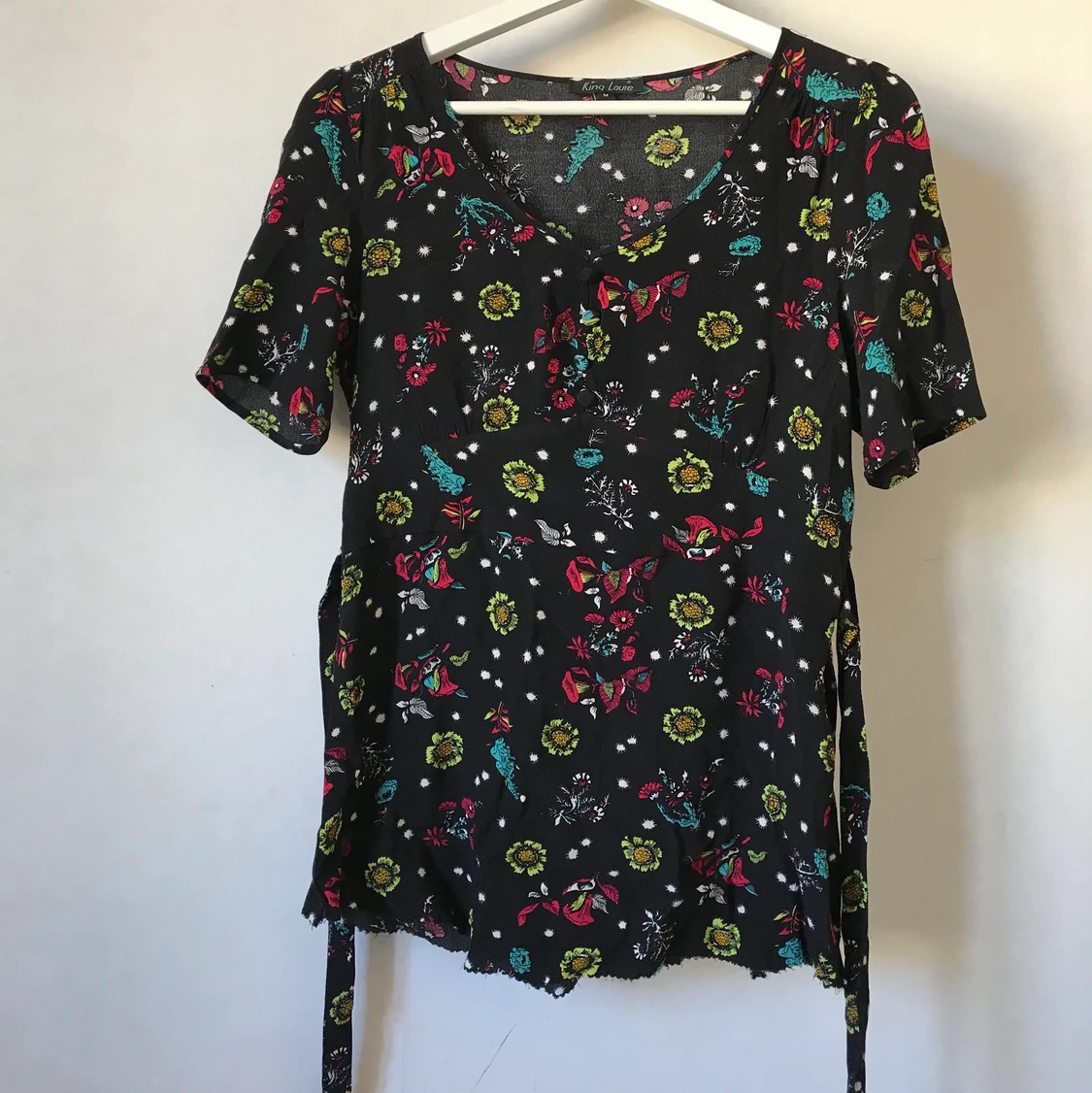 Blommig blus, XS-M, King Louie