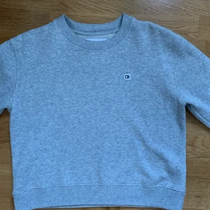 CALVIN KLEIN SWEATSHIRT  - Snygg grå tröja från CALVIN KLEIN! Strl XS. Köparen står för frakt! Buda privat eller i kommentarerna🧡🧡för fler bilder kom privat 