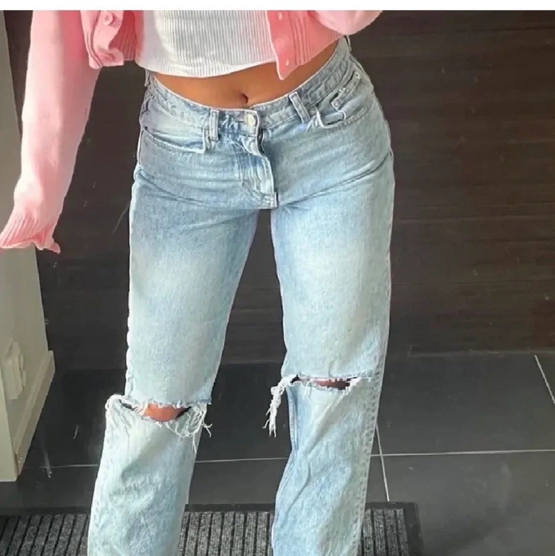 Gina tricot jeans superfina💕