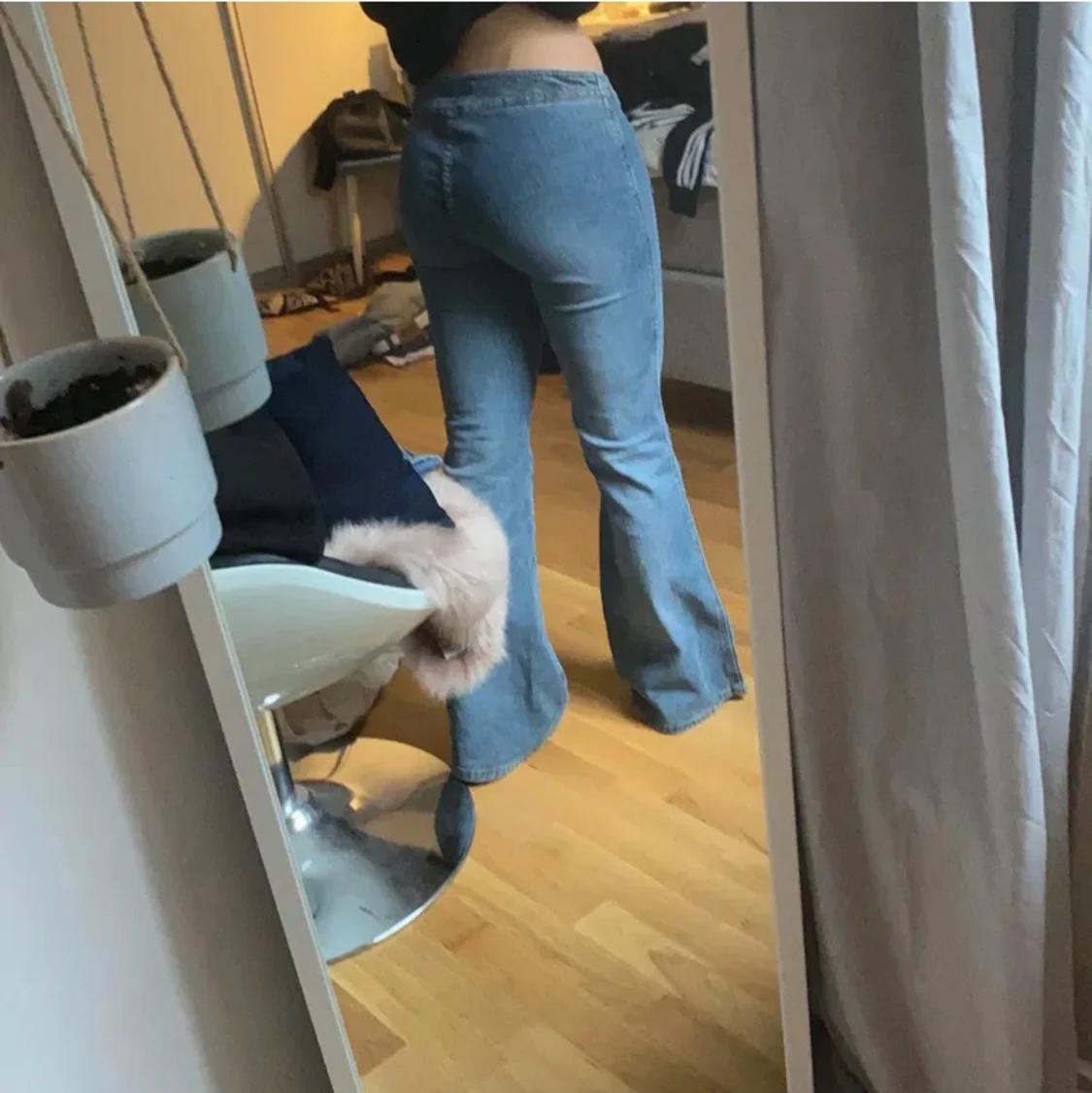 Lågmidjade jeans - 90